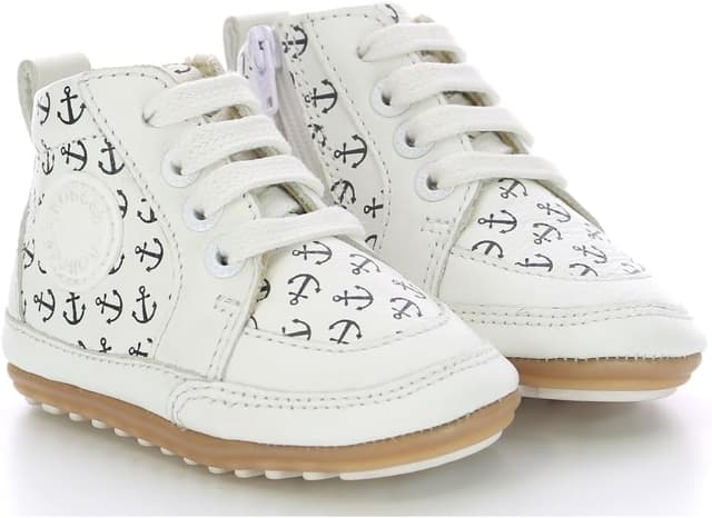 Detalle 2 de Robeez MIGO – Chausson bébé garçon en cuir, fermeture éclair