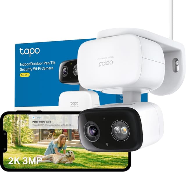 Detalle de Tapo C216 3MP 360° Pan/Tilt outdoor camera