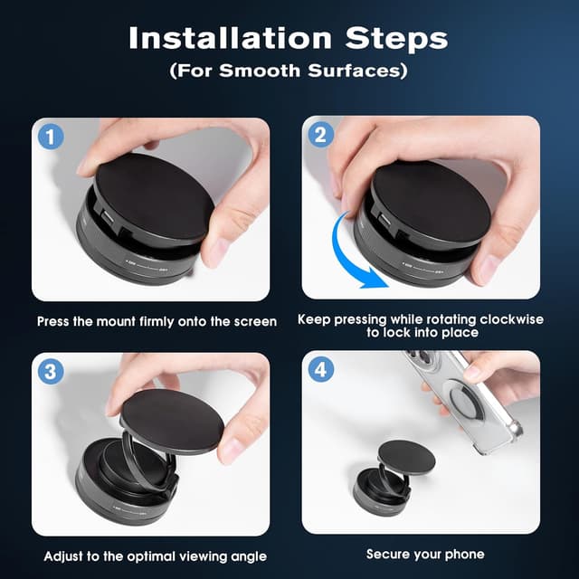 Thumbnail 6 de Carehabi Soporte Móvil Coche Magnético 360°