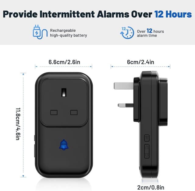 Thumbnail 6 de COTINSE power failure alarm 110db