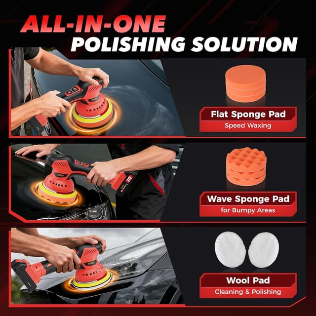Thumbnail 5 de Innsky Cordless Car Polisher
