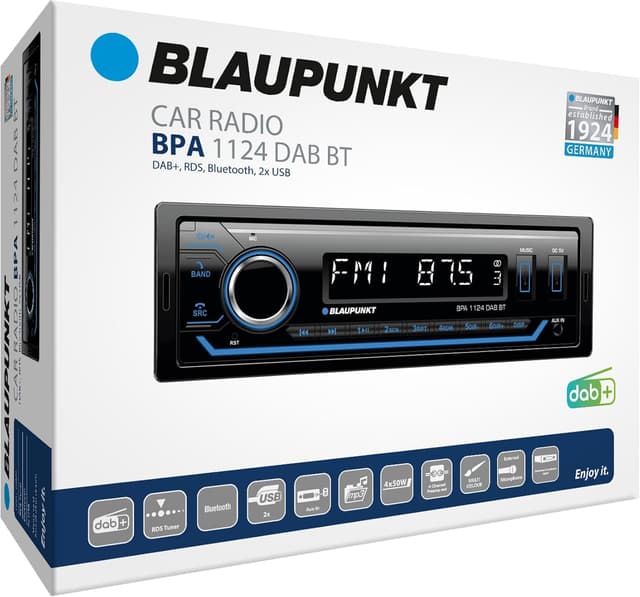 Thumbnail 5 de Blaupunkt BPA 1124 DAB BT 200W Autoradio