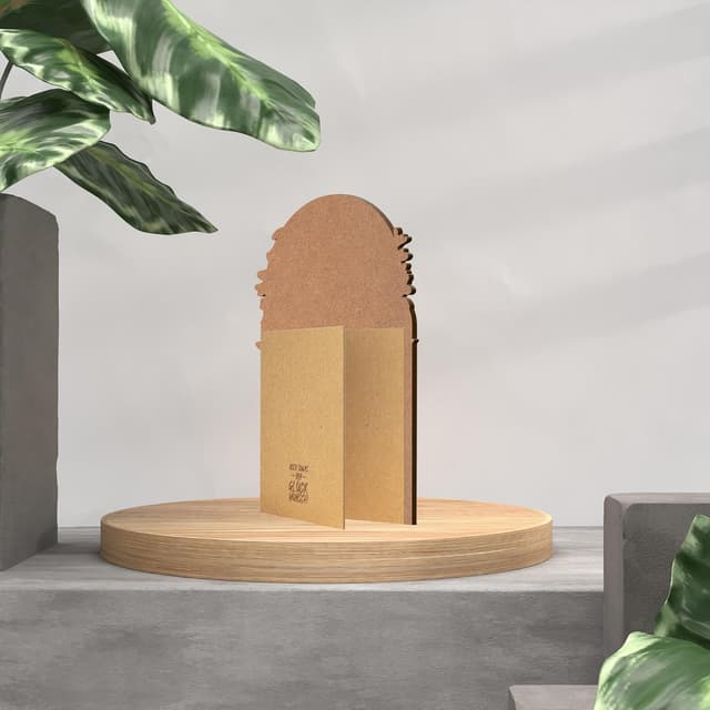 Thumbnail 4 de Perlenhochzeit Karte 30 Holzkarte zum 30. Hochzeitstag