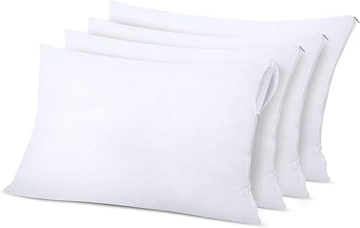 Detalle de Utopia Bedding Fundas Almohada Impermeables 50x70 cm - Pack de 4