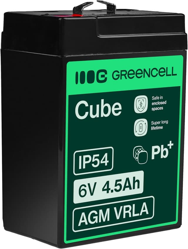 Imagen de Green Cell AGM VRLA 6V 4,5Ah Batterie 🔌 en OfertitasTOP