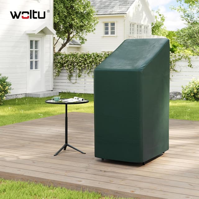 Detalle 2 de WOLTU Copertura protettiva per sedie e sdraio da esterno in PE, telo anti-UV impermeabile 68x96x110/150 cm