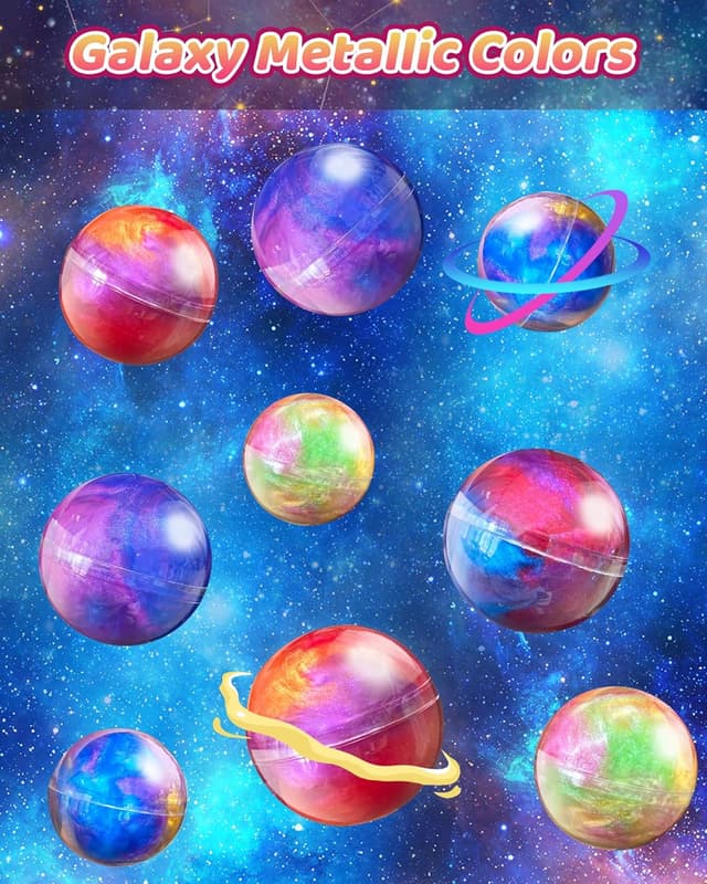 Thumbnail 6 de Galaxy Slime 24-Pack Party Favors