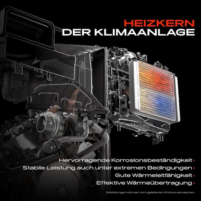 Thumbnail 6 de Wärmetauscher Innenraumheizung 250 mm kompatibel