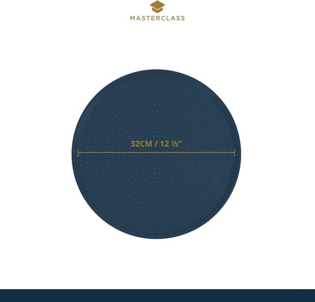 Detalle 2 de MasterClass Crusty Bake Bandeja para pizza 🍕 32 cm, antiadherente
