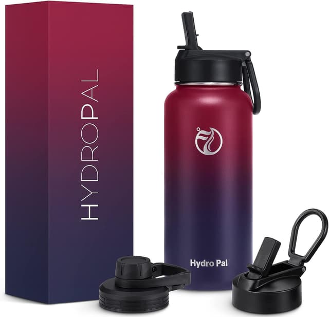 Detalle de HydroPal insulated water bottle 1.9L