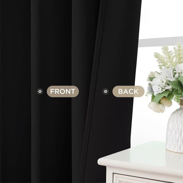 Thumbnail 4 de Joydeco 96-inch Blackout Curtains — 2 Panels 🪟