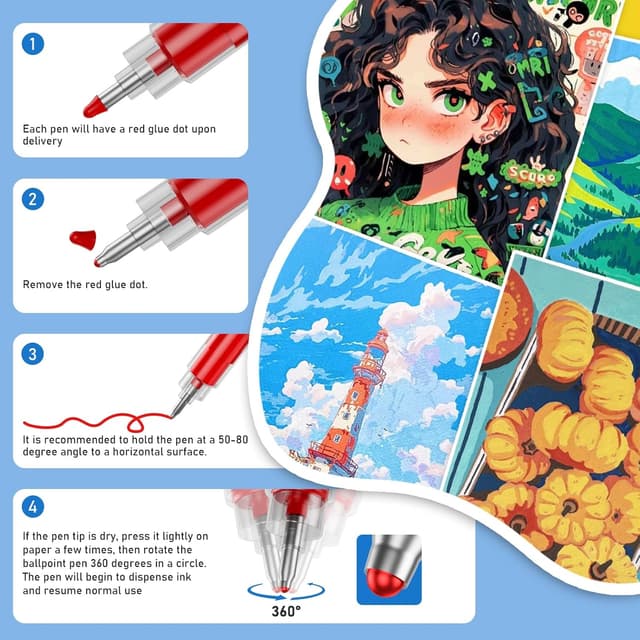 Thumbnail 6 de Sonlaryin 168 couleurs feutre acrylique ⚚