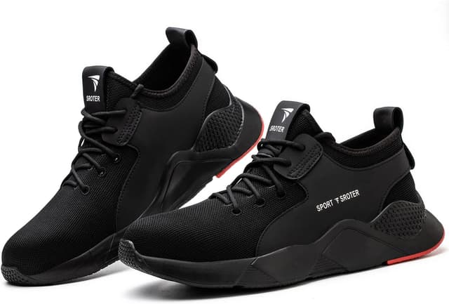 Detalle de Safety trainers with steel toe cap