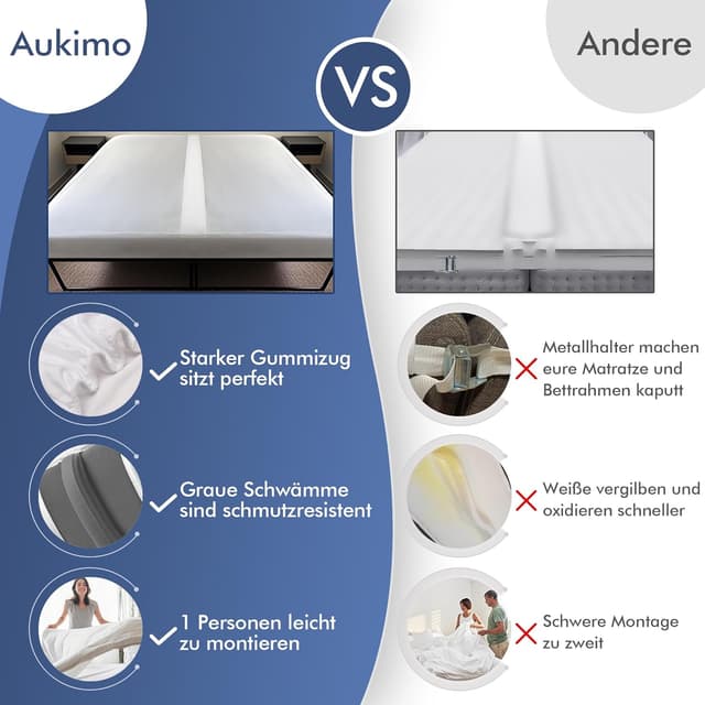 Thumbnail 2 de Aukimo Pont d'amour 180x200 cm