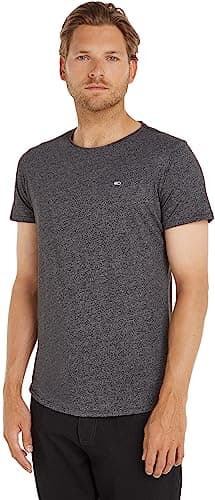 Imagen de Tommy Jeans Tjm Xslim Camiseta Negra L en OfertitasTOP