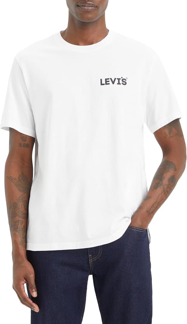 Thumbnail 6 de T-shirt Levi’s SS Relaxed Fit Tee homme à poster logo