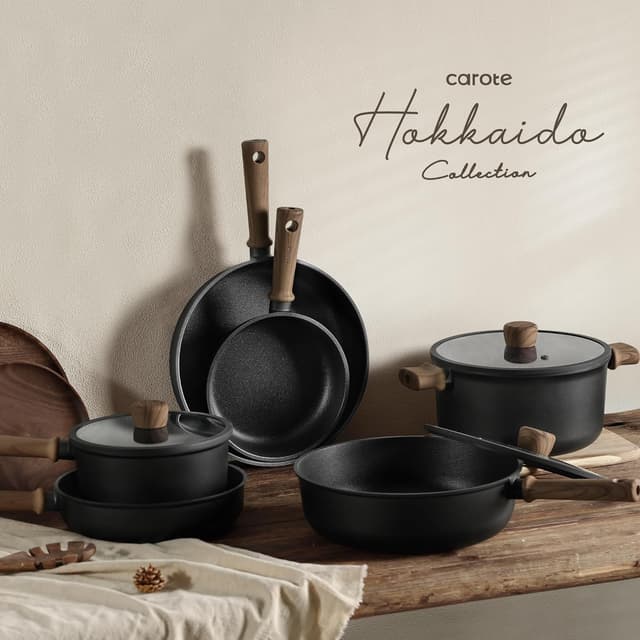 Thumbnail 6 de CAROTE 16-Piece Nonstick Cookware Set