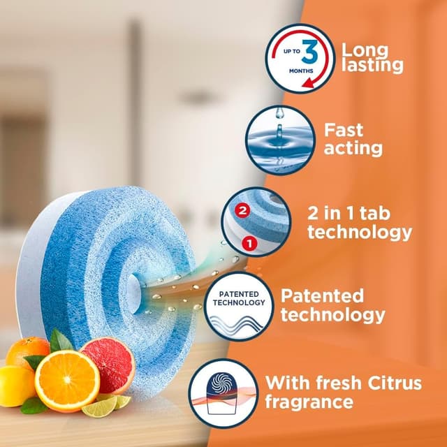 Thumbnail 3 de Unibond AERO 360° Citrus Refill 2 x 450g