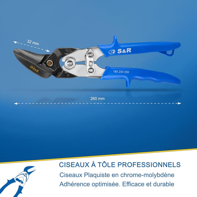 Thumbnail 1 de S&R Cisaille à tôle 260 mm 🛠
