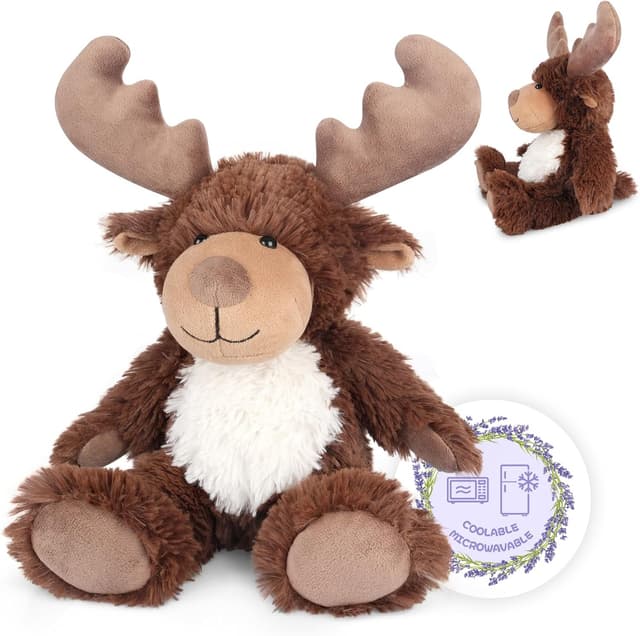 Imagen de SuzziPals Heatable Moose Plush 1 Pack en OfertitasTOP