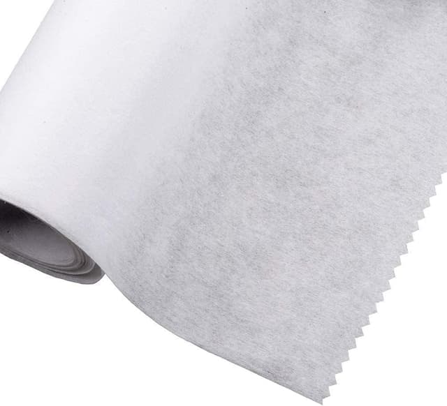Thumbnail 6 de The Bead Shop Iron On Fusible Interfacing Fabric – Medium Weight, 90cm Wide, 3 Metres, White (Non-Woven)