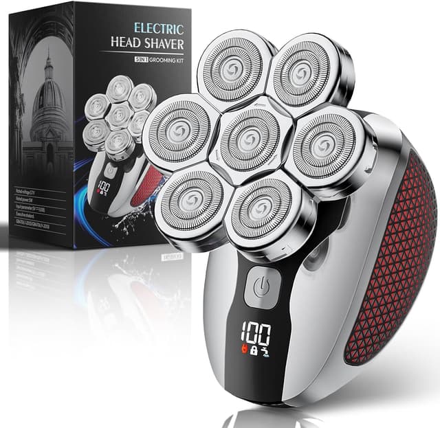 Detalle de Professional 5-in-1 Electric Head Shaver 90 min