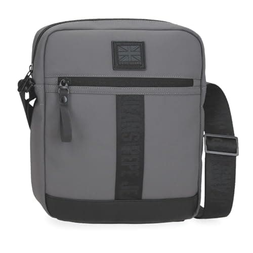 Imagen de Pepe Jeans Hoxton bandolera 23x27x7 cm gris en OfertitasTOP