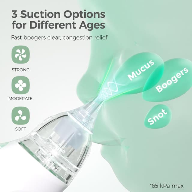 Thumbnail 2 de Momcozy Baby Nasal Aspirator 3-Level Electric