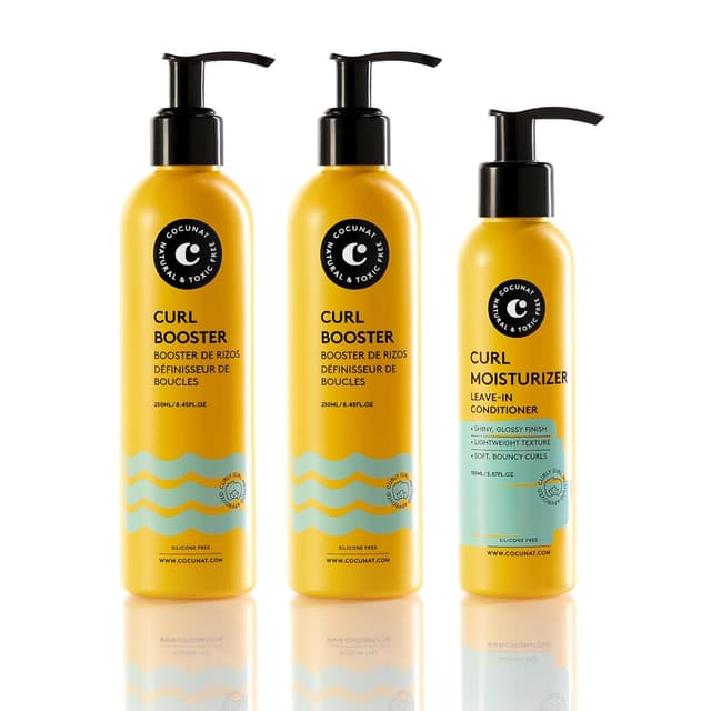 Detalle de COCUNAT Curly Essential Leave-in Set für Locken