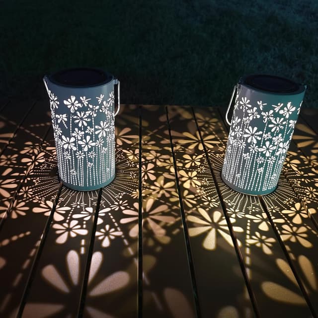 Thumbnail 6 de Freekite Solar Lantern for Garden with Shepherd’s Hook (IP65) – metal outdoor decorative path light