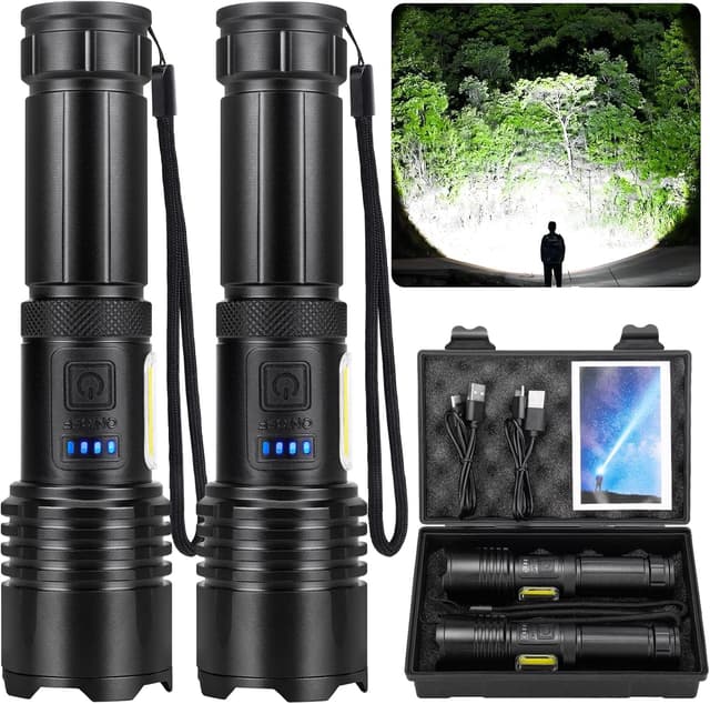 Imagen de BEFAMALI 99000 LM Rechargeable Flashlight en OfertitasTOP