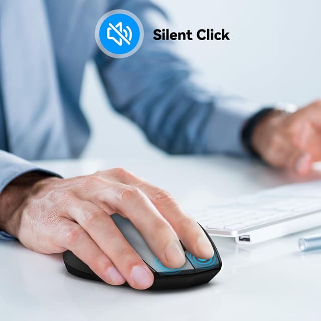 Thumbnail 4 de TECKNET Wireless Bluetooth Mouse 4800 DPI 🖱