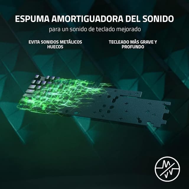 Detalle de Razer Huntsman V2 Tenkeyless Teclado óptico TKL ⌨