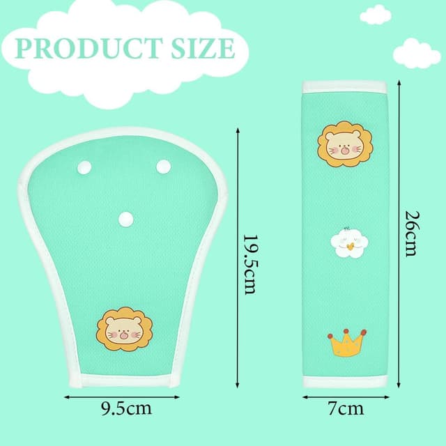 Detalle 2 de Protezione cintura di sicurezza URAQT 2 pezzi