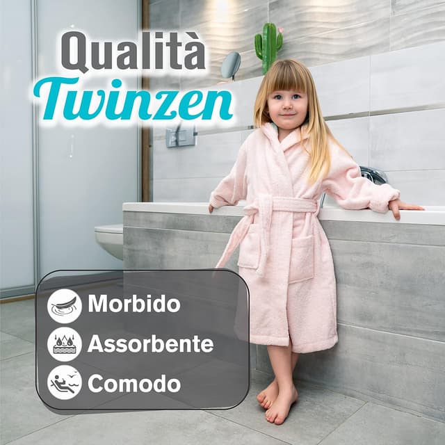 Thumbnail 1 de Twinzen Accappatoio Unicorno 7-8 anni