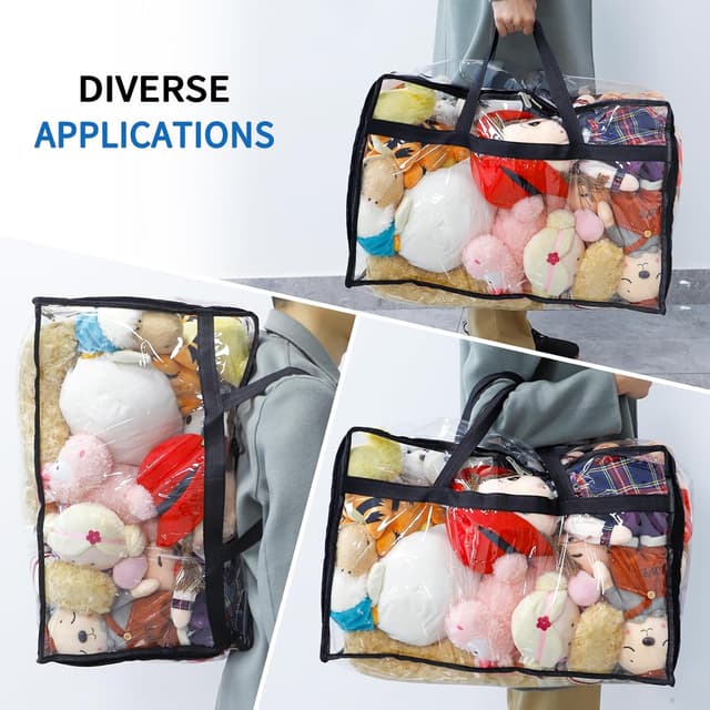 Thumbnail 4 de SGHUO 60L Blanket Storage Bag with Zipper