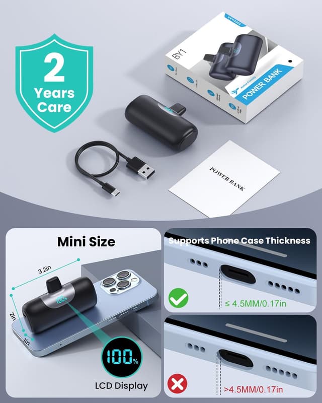 Thumbnail 6 de Mini Batterie Externe pour iPhone 5500mAh