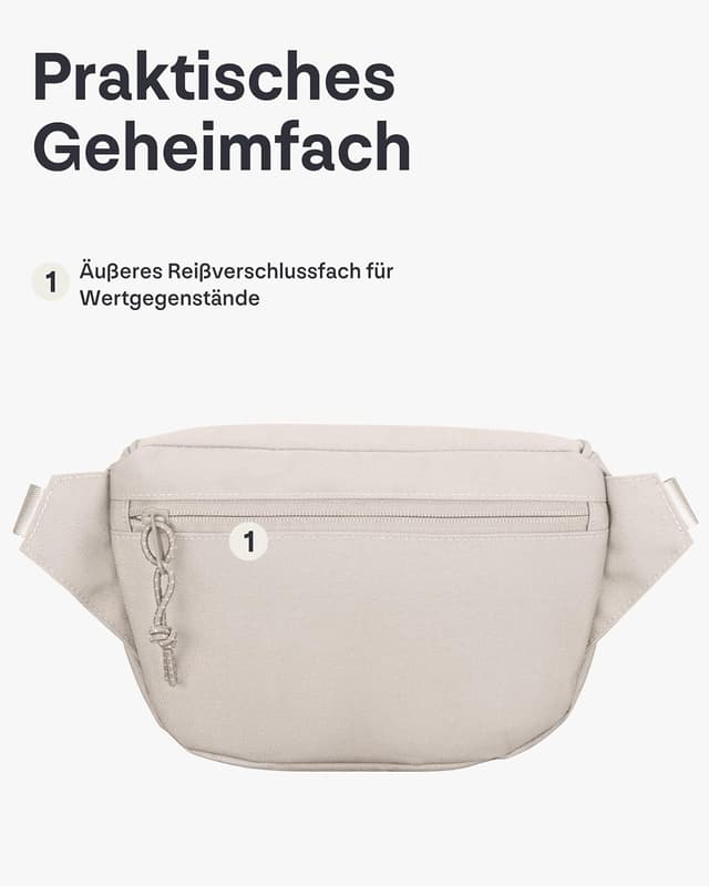 Thumbnail 6 de Johnny Urban Ben Bauchtasche für Damen & Herren – wasserabweisende Hip Bag mit verstellbarem Gurt