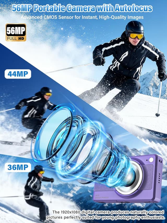 Detalle 2 de Digital Camera for Kids 32GB 16X Zoom