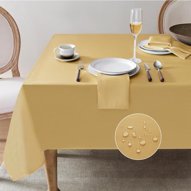 Imagen de Softalker nappe rectangulaire dorée 100x140 cm en OfertitasTOP