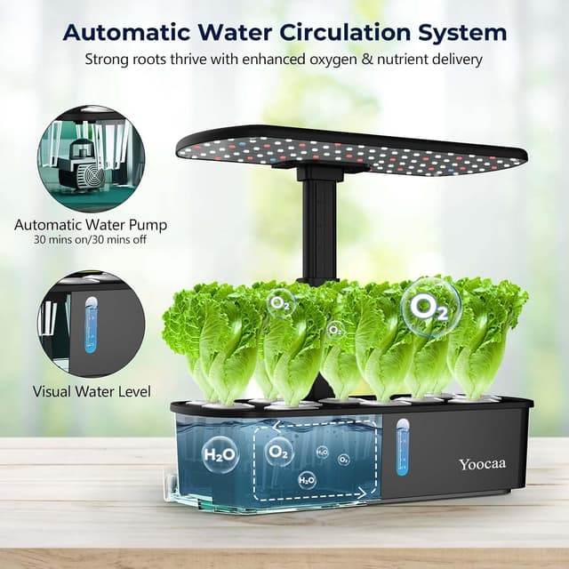 Thumbnail 4 de Yoocaa 12-Pod Hydroponic System IGS-61