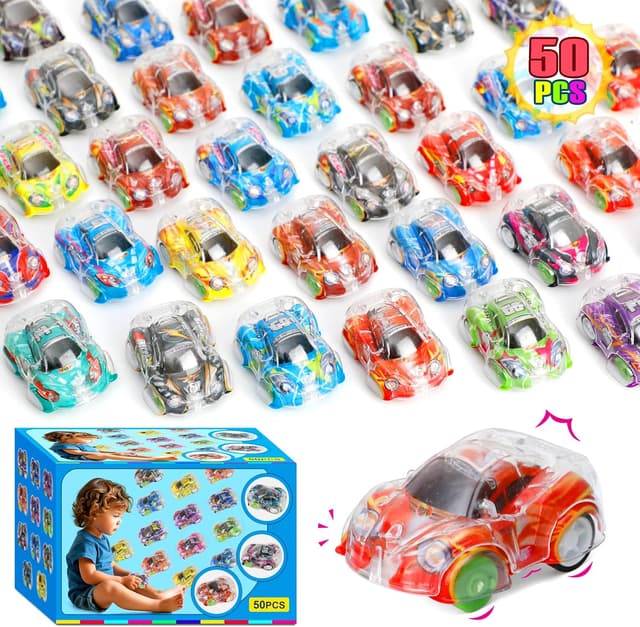 Imagen de Worgree 50 Mini Pull Back Cars en OfertitasTOP