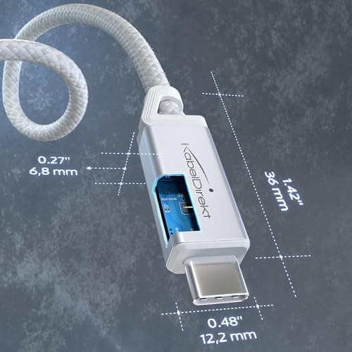 Thumbnail 2 de KabelDirekt – Cable USB-C 3.2 Gen 2 0,3m ⚡