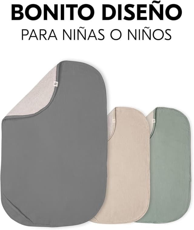 Thumbnail 6 de hauck Funda Cambiador Bebe 69x44 cm — Topper muselina y rizo