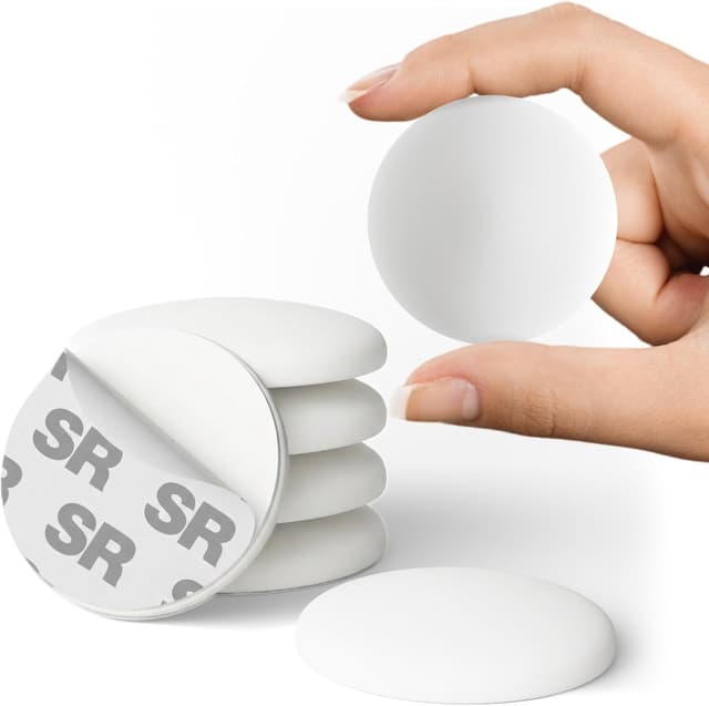 Detalle de SilverRack Fermaporta Adesivo da Muro 6 pezzi