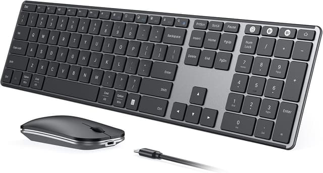 Detalle de seenda SKM64-3 Wireless Keyboard Mouse Combo 200h