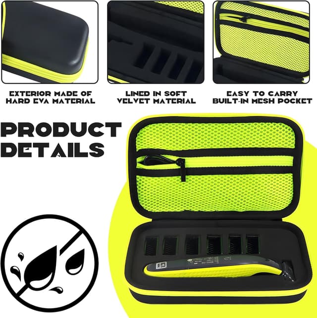 Detalle de behone funda protectora para OneBlade