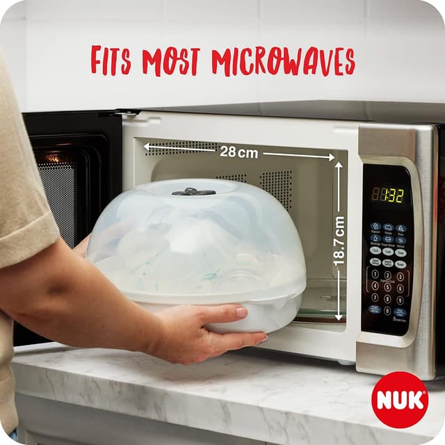 Detalle 2 de NUK Micro Express Plus microwave steriliser