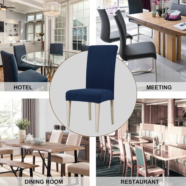 Thumbnail 6 de Ystyle housse de chaise extensible 4 pièces