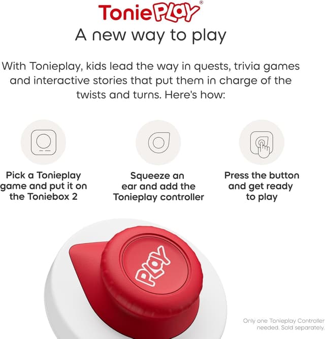 Detalle 2 de tonies tonieplay Game time adventurers for kids